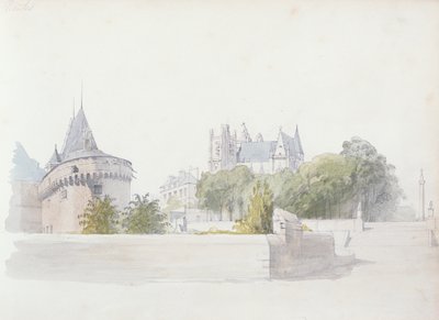 View of Nantes by George Clarkson Stanfield